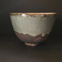 bol à thé en grès émaillé. collection Nuit Cobalt